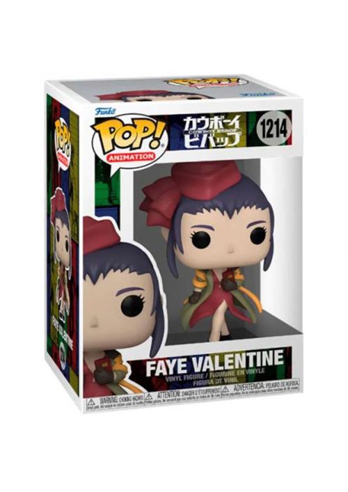 COWBOY BEBOP - POP FUNKO VINYL FIGURE 1214 FAYE VALENTINE 9CM