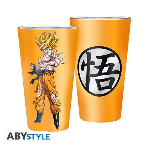 ABYVER253 - DRAGON BALL - BICCHIERE 400ML - GOKU SUPER SAYAN