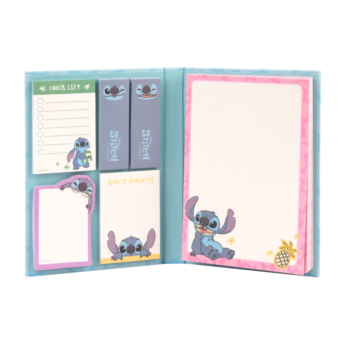 BNA007 - DISNEY: LILO & STITCH - BLOCK NOTES ADESIVI - STITCH TROPICALE