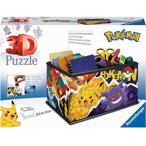 11546 4 - POKEMON - PUZZLE 3D - STORAGE BOX