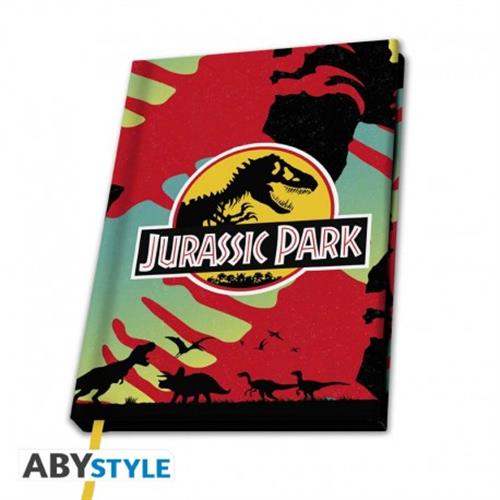 ABYNOT121 - JURASSIC PARK - A5 NOTEBOOK - DINOSAUR KINGDOM