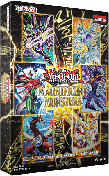 BOX YU-GI-OH! - MAGNIFICENT MONSTERS (3 BUSTE) - ENG