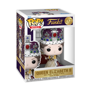 QUEEN ELIZABETH II 100TH - POP FUNKO PREMIUM VINYL FIGURE 07 QUEEN ELIZABETH II (CORONATION) 9CM