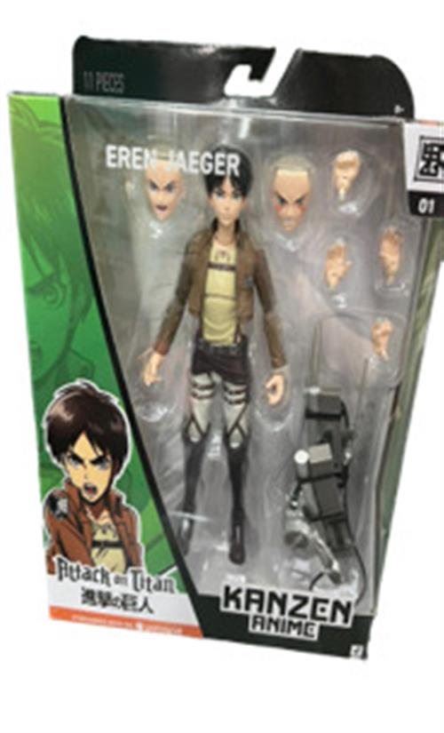 TOTAL ANIME - KA010104 - PERSONAGGI CON ACCESSORI - PEZZO SINGOLO - ATTACK ON TITAN - EREN JAEGER