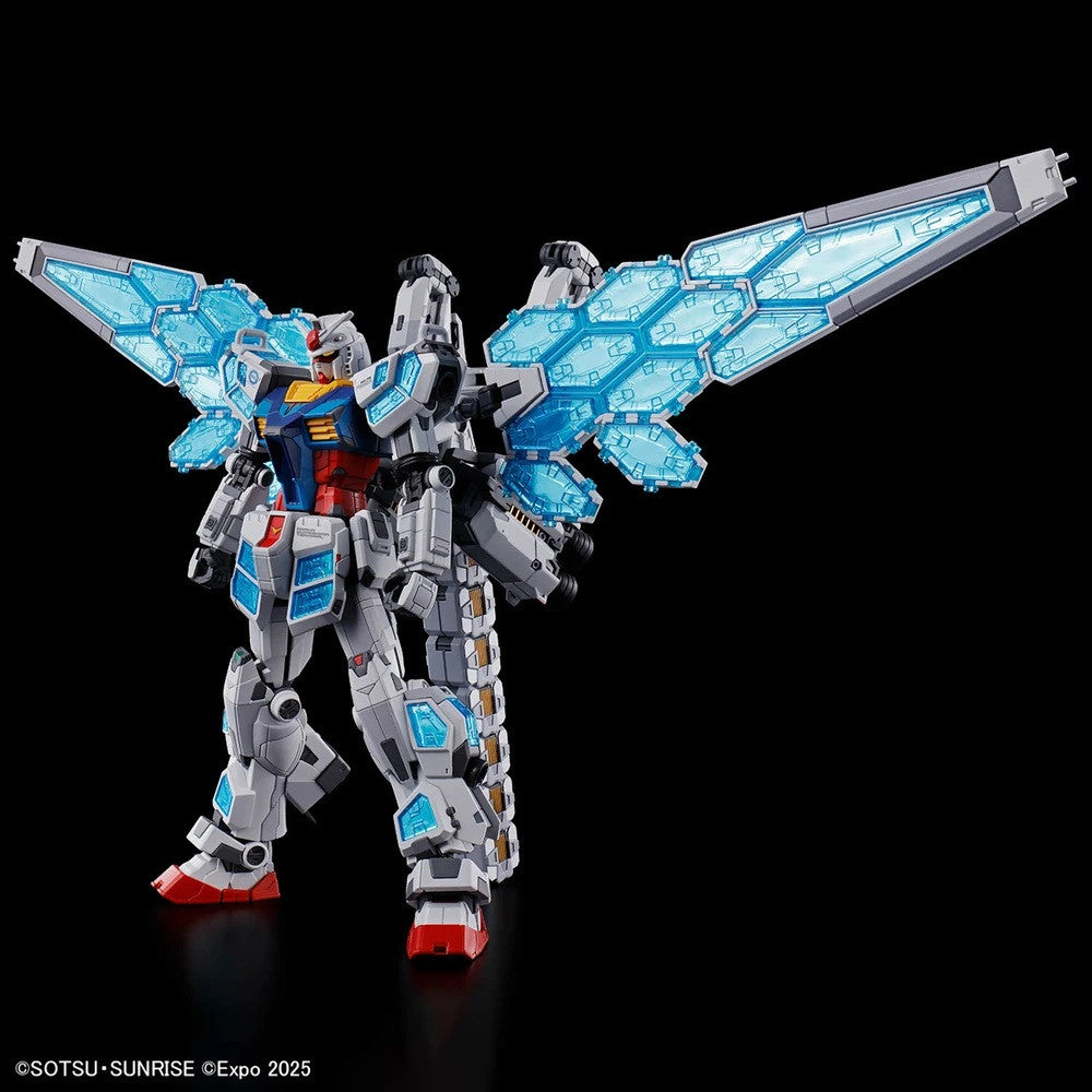 MK73583 - HIGH GRADE - RX-78F00/E GUNDAM (EX-001 G.L.R.S.S. FEATHER UNIT) - MODEL KIT 1/144