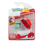 POKEMON - PK160604 - CLIP N GO - PEZZO SINGOLO - BULBASAUR WITH POKE BALL