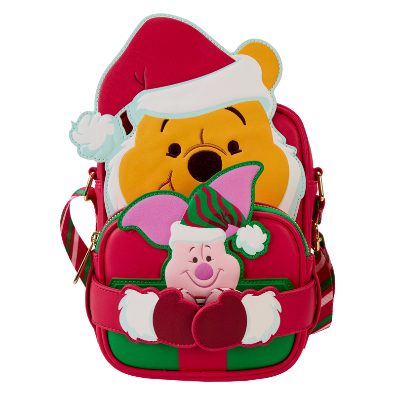 DISNEY - WINNIE THE POOH - BORSA A TRACOLLA - SANTA POOH