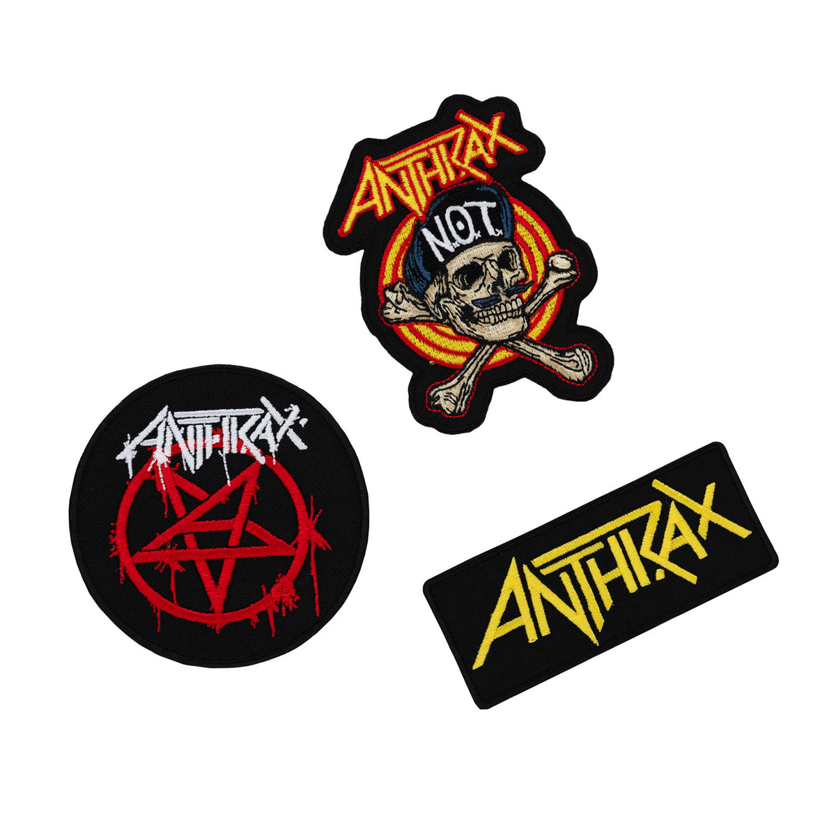 SETP01 - ANTHRAX - SET 3 TOPPE - ANTHRAX