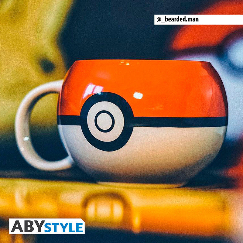 ABYMUGA590 - POKEMON - MUG 3D - POKEBALL