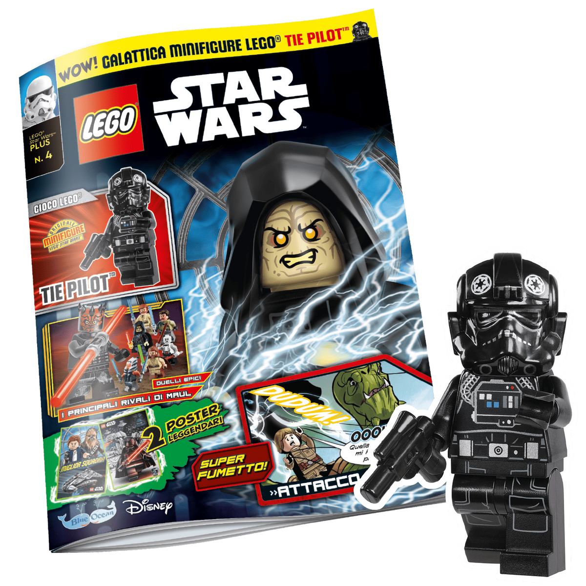 LEGO STAR WARS PLUS N.4 - TIE PILOT