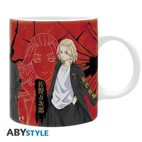 ABYMUGA358 - TOKYO REVENGERS - TAZZA 320ML - DRAKEN, TAKEMICHI & MIKEY