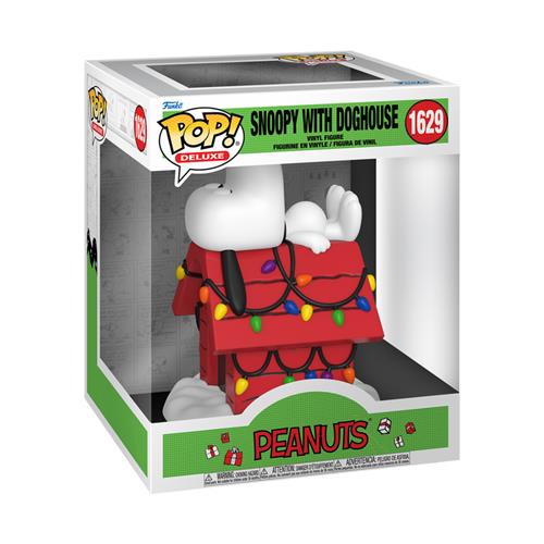 SNOOPY: A CHARLIE BROWN CHRISTMAS - POP FUNKO DELUXE VNYL FIGURE 1629 SNOOPY & DOGHOUSE