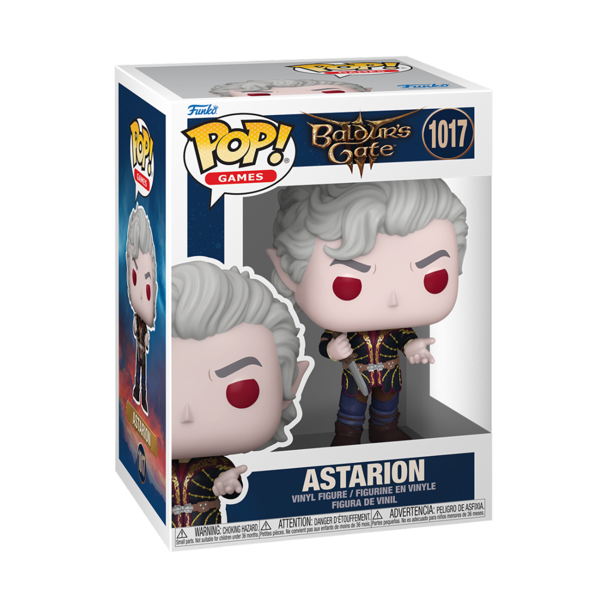 BALDUR'S GATE - POP FUNKO VINYL FIGURE 1017 ASTARION REGULAR 9CM