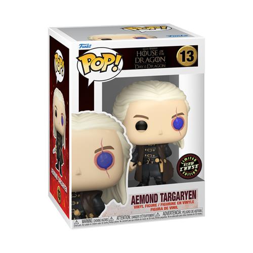 GAME OF THRONES: HOUSE OF THE DRAGON S2 - POP FUNKO VINYL FIGURE 13 AEMON TARGARYEN CHASE 9CM