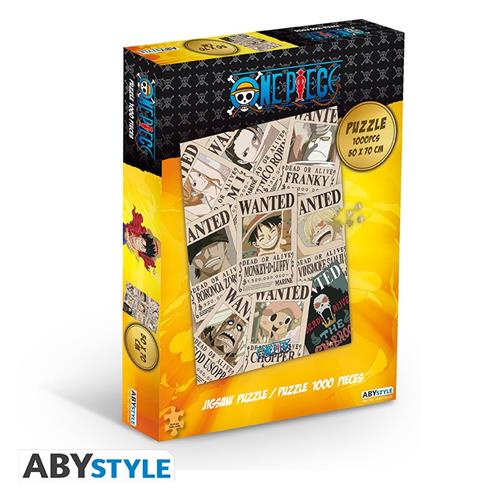 ABYJDP004 - ONE PIECE - PUZZLE - WANTED