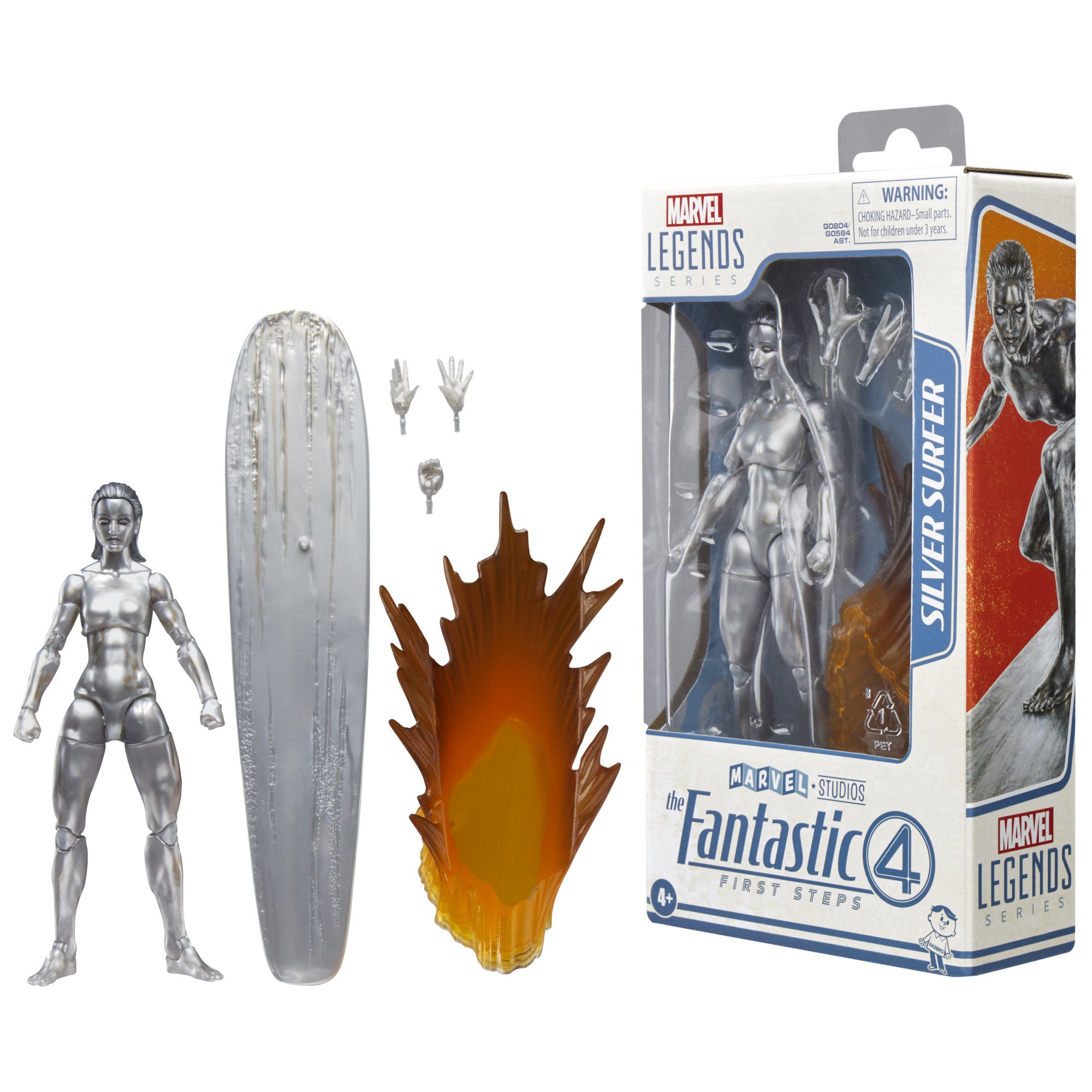 MARVEL LEGENDS - FANTASTIC FOUR - SILVER SURVER - ACTION FIGURE 15CM