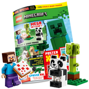 LEGO MINECRAFT SPECIALE N.3 - STEVE E BABY PANDA XXL