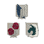 SETP12 - ATTACK ON TITAN - SET 3 TOPPE - ATTACK ON TITAN