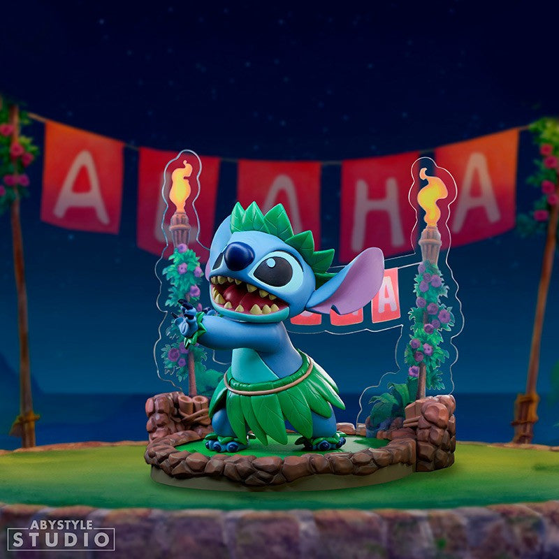 ABYFIG139 - DISNEY: LILO & STITCH - SUPER FIGURE COLLECTION - STITCH HULA DANCE 10CM