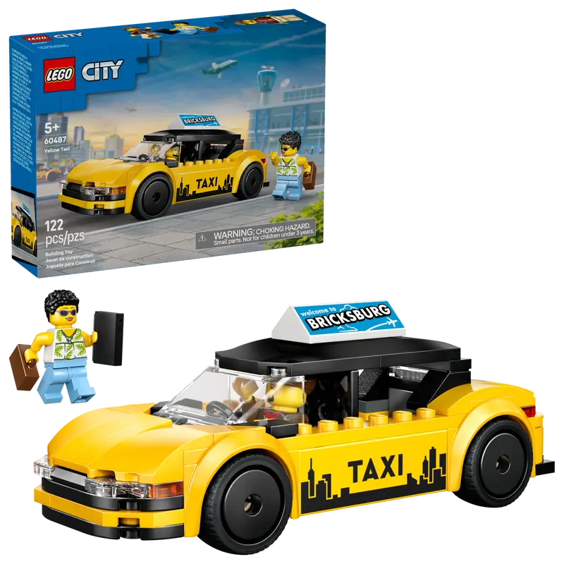 60487 - CITY GREAT VEHICLES - TAXI GIALLO
