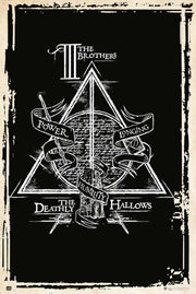 GPE5320 - HARRY POTTER - POSTER - IL SIMBOLO DEI DONI DELLA MORTE