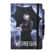 CBA5017 - WEDNESDAY - A5 NOTEBOOK - MERCOLEDÍ ADDAMS