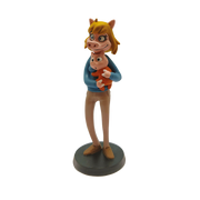 ZEROCALCARE - 3D COLLECTION - CHRISTINE CON FIGLIO - STATUA 12CM