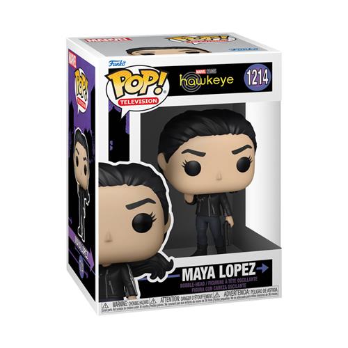 MARVEL: HAWKEYE - POP FUNKO VINYL FIGURE 1214 MAYA LOPEZ 9CM
