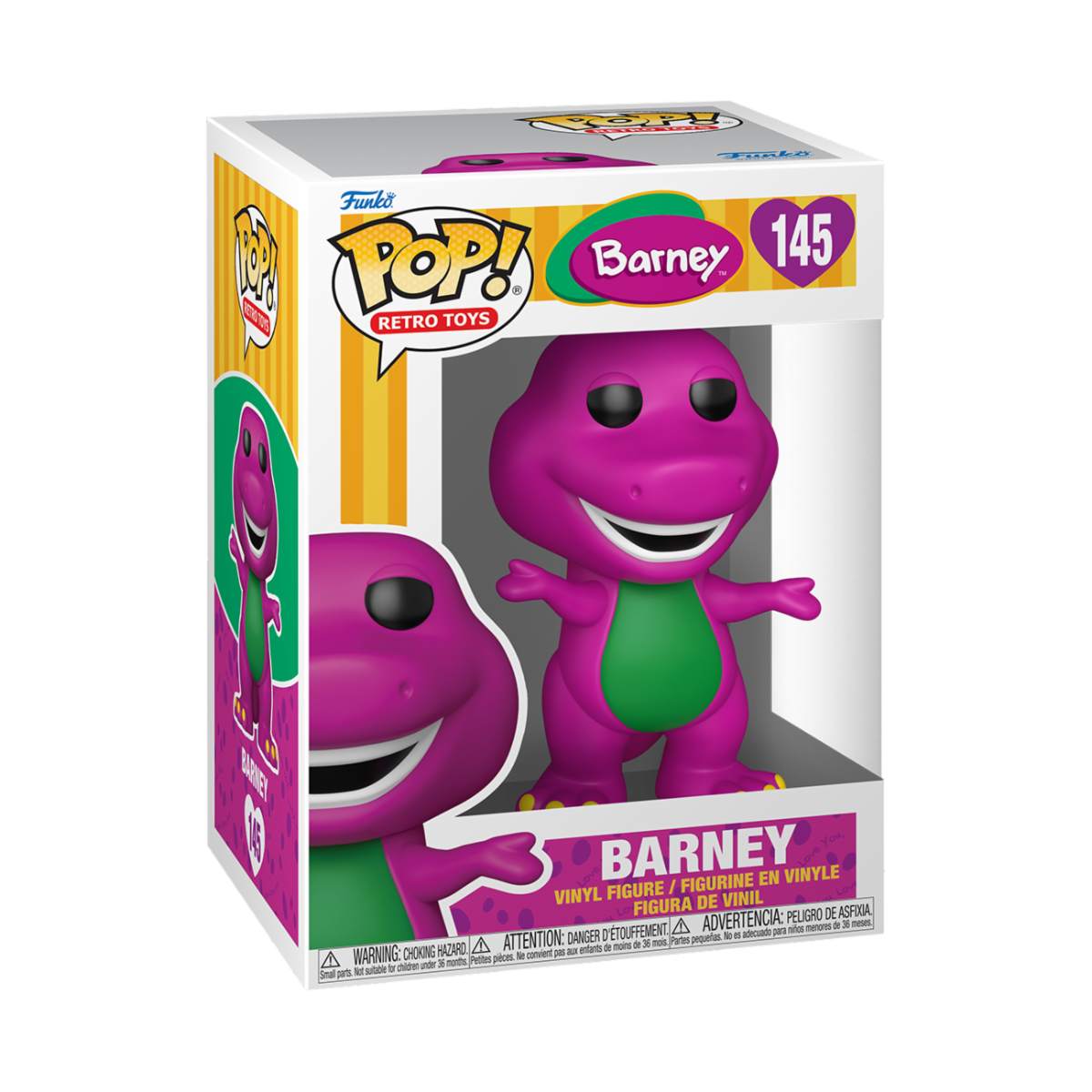 BARNEY - POP FUNKO VINYL FIGURE 145 BARNEY 9CM