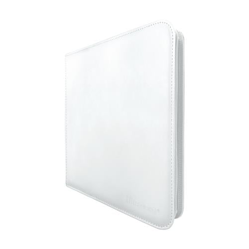 16177 - VIVID ZIPPERED 12-POCKET PRO-BINDER - WHITE