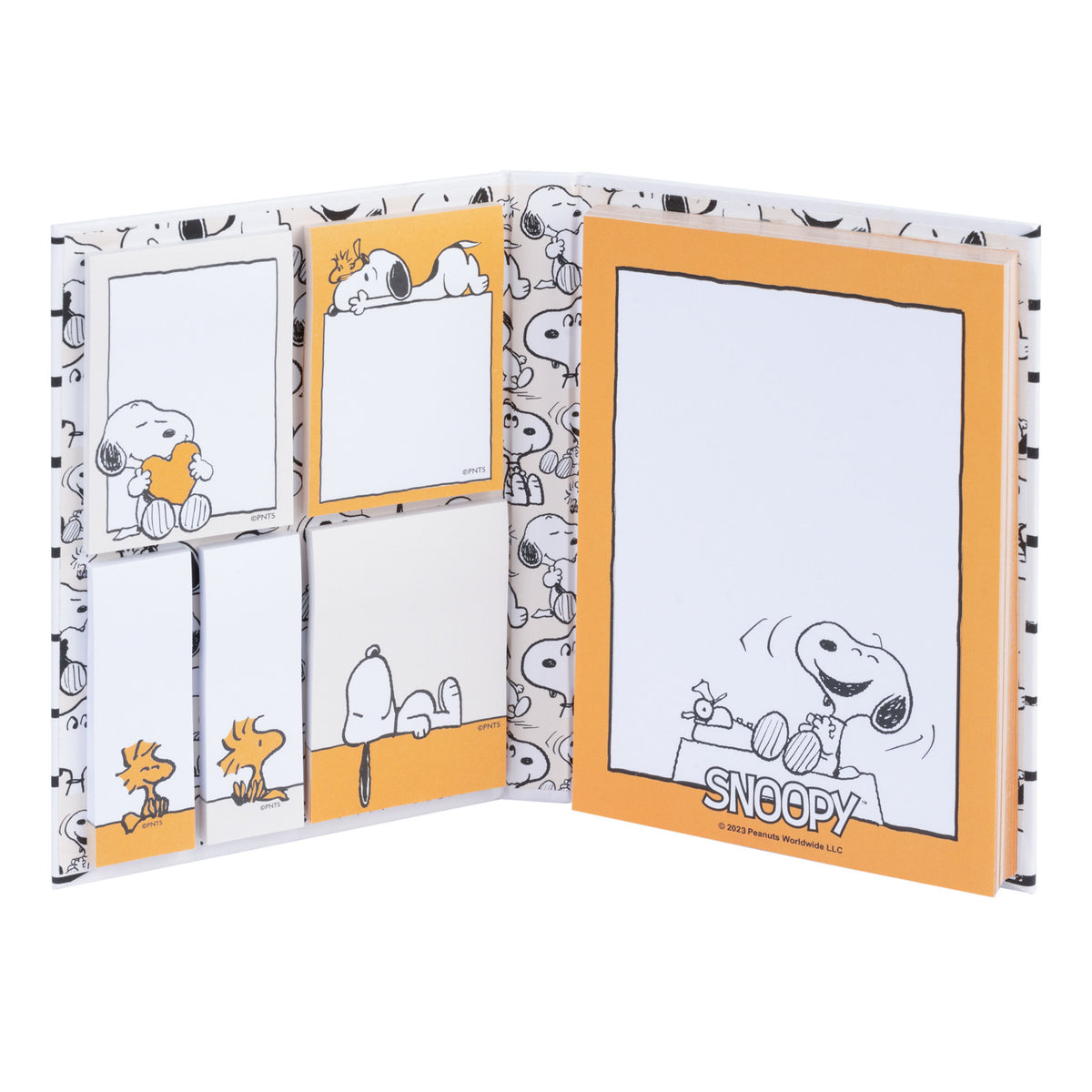 BNA005 - SNOOPY - BLOCK NOTES ADESIVI - LAZY DAYS