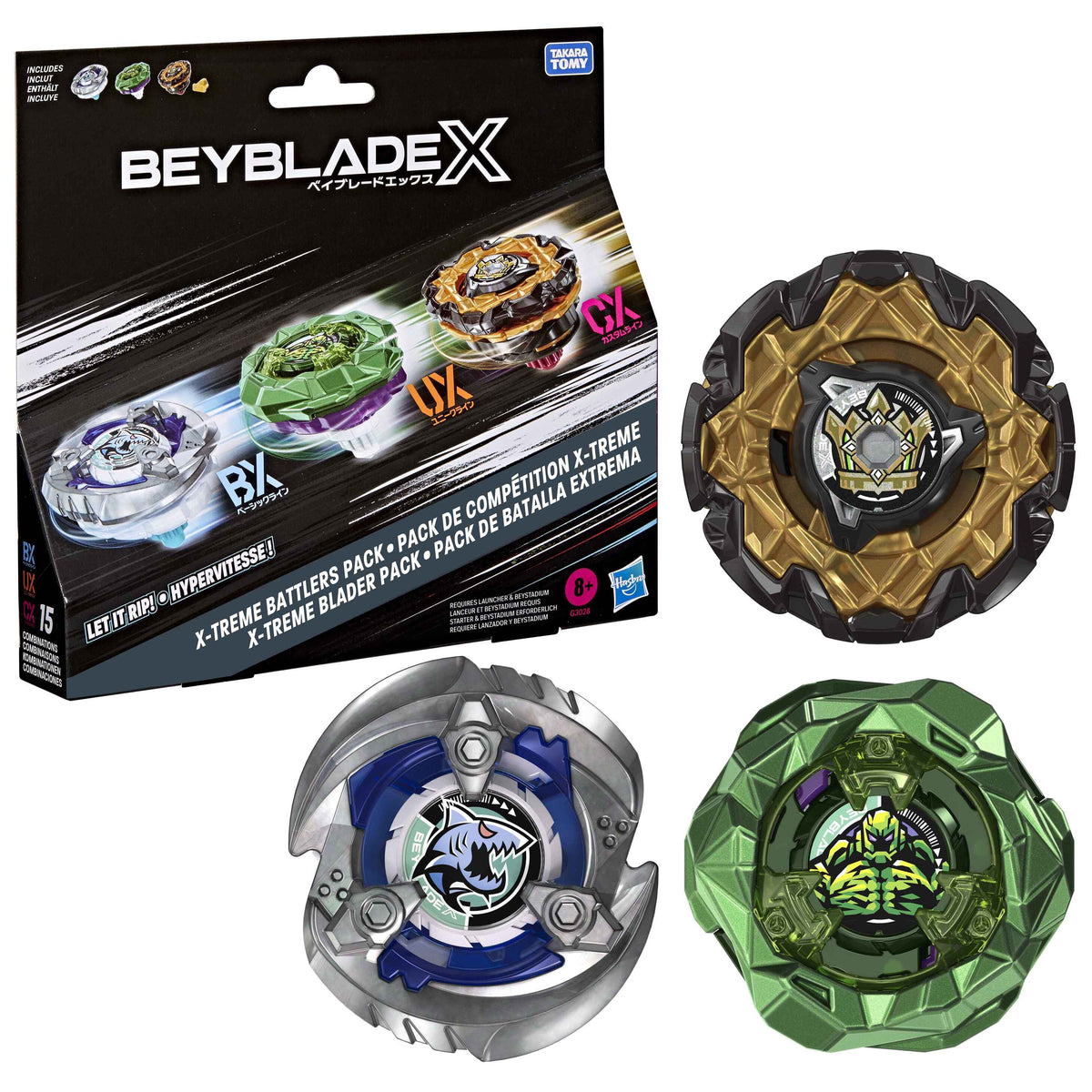 BEYBLADE-X - MULTIPACK - XTREME BATTLERS