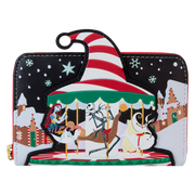 NIGHTMARE BEFORE CHRISTMAS - PORTAFOGLIO CON ZIP - JOURNEY TO CHRISTMAS TOWN
