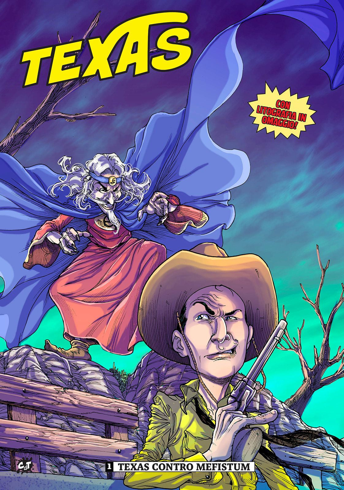 TEXAS N.1 - LA PARODIA DI TEX - TEXAS CONTRO MEFISTUM - REGULAR
