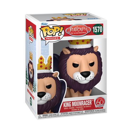 RUDOLPH: LA RENNA - POP FUNKO VINYL FIGURE 1570 KING MOONRACER 9CM