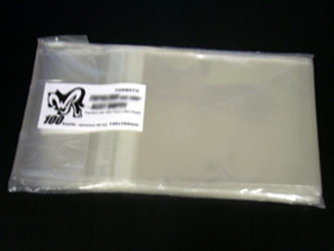 WR25 100 BUSTE PROTETTIVE TOPOLINO NUOVO FORMATO/DVD 15 X 19,5