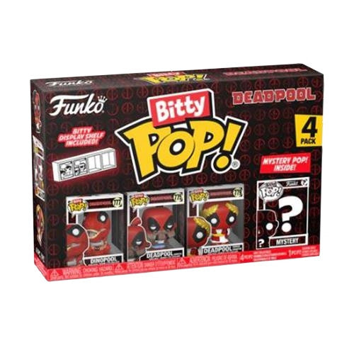 84961 - MARVEL: DEADPOOL - FUNKO BITTY POP VINYL FIGURE - DINOPOOL (4PK)