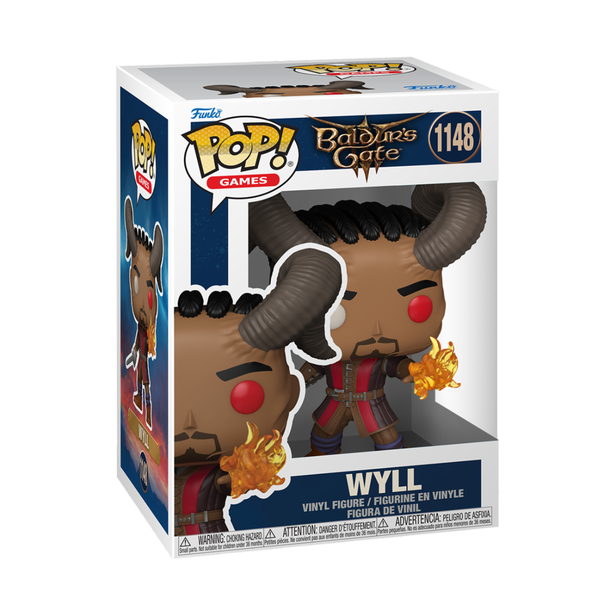 BALDUR'S GATE - POP FUNKO VINYL FIGURE 1148 WYLL 9CM