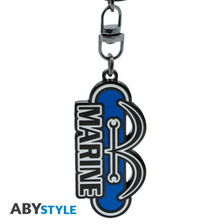 ABYKEY602 - ONE PIECE - KEYCHAIN - MARINE