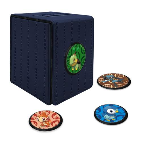 15851 - PORTA MAZZO ALCOVE CLICK BOX - POKEMON - SINNOH (BLUE)