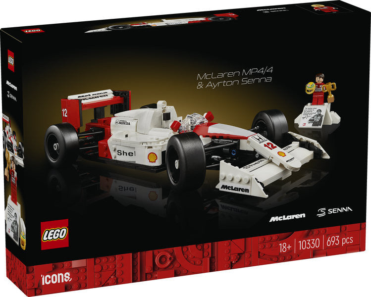 10330 - ICONS - MCLAREN MP4/4 E AYRTON SENNA