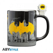 ABYMUGA112 - DC COMICS - TAZZA 3D - BAT SIGNAL & BATMAN