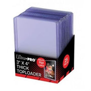 81181 - 25 TOPLOADER 3" X 4" - ACTION PACKED 55PT