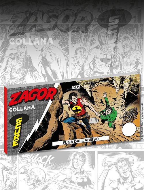 LE STRISCE DI ZAGOR 12 - COLLANA SCURE 6 - FUGA DALL'ABISSO