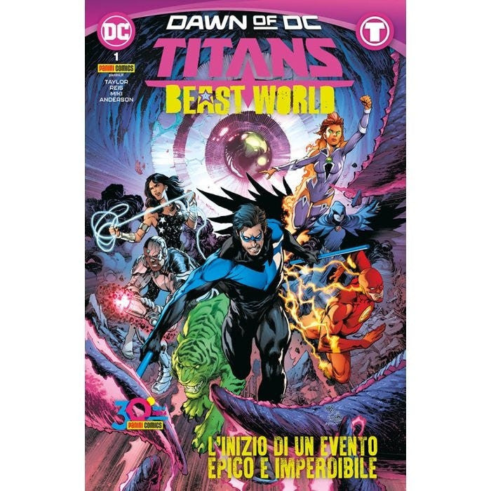 DC CROSSOVER 36 - TITANS: BEAST WORLD 1 - REGULAR