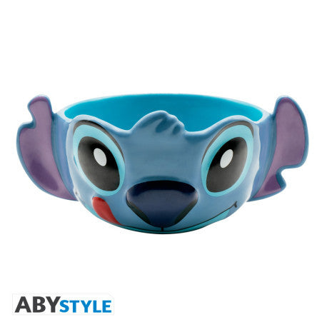 ABYBOL049 - DISNEY: LILO & STITCH - BOWL 500ML - STITCH'S HEAD 3D