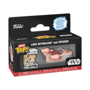 85519 - STAR WARS - POP FUNKO BITTY RIDE VINYL FIGURE - SPEEDER W/LUKE