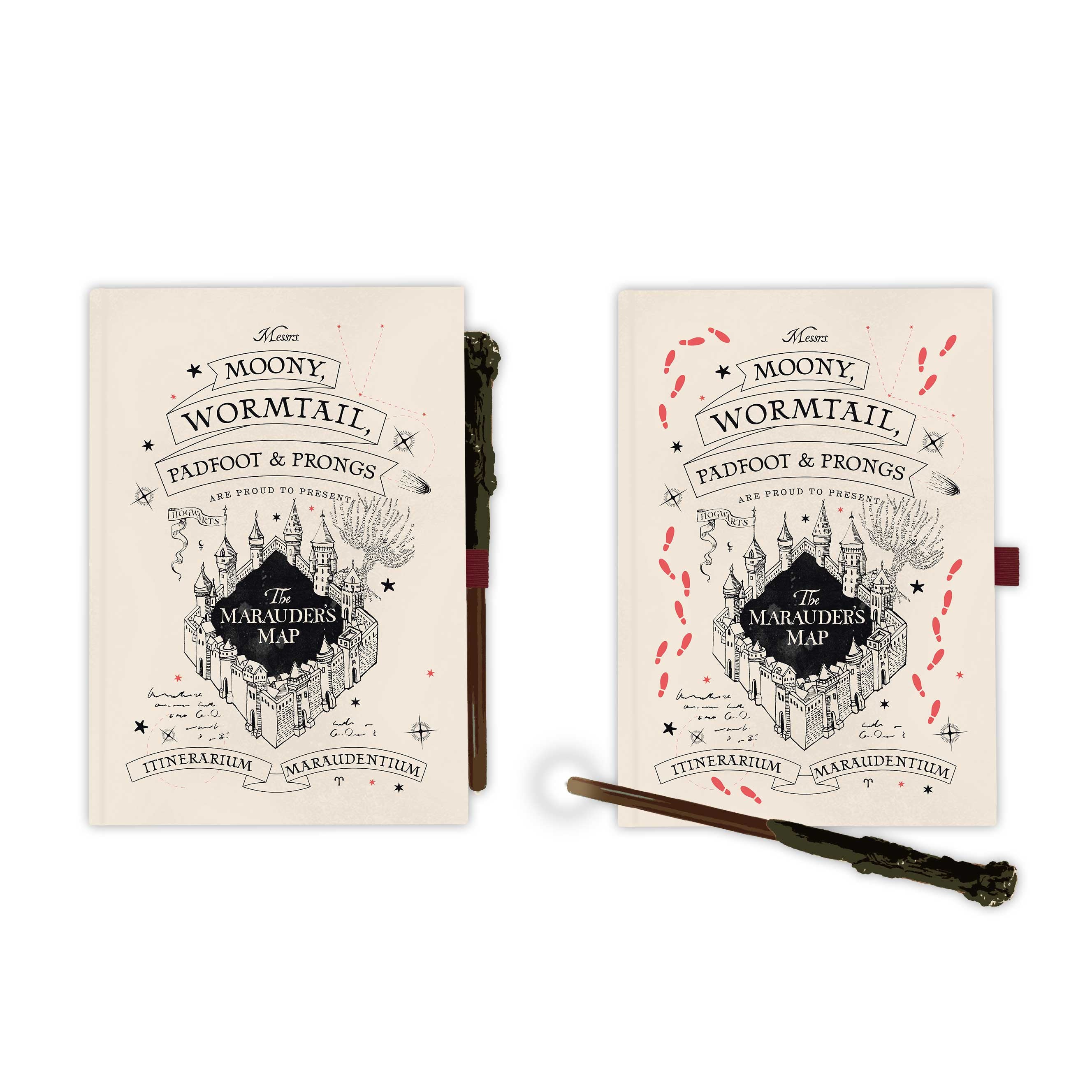 CPA5018 - HARRY POTTER - A5 NOTEBOOK - MAPPA DEL MALANDRINO