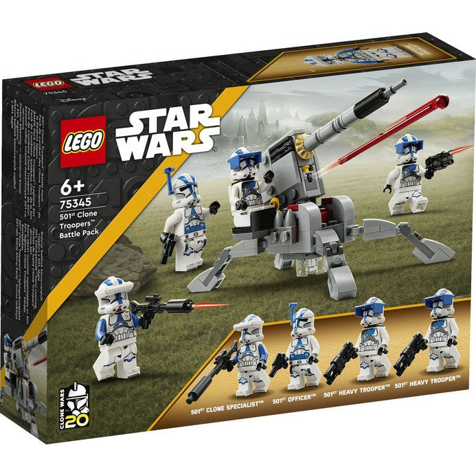 75345 - STAR WARS - BATTLE PACK CLONE TROOPERS LEGIONE 501