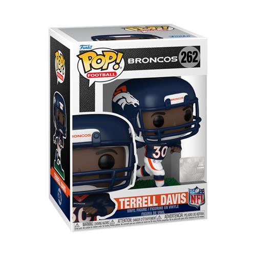 NFL - POP FUNKO VINYL FIGURE 262 TERRELL DAVIS (BRONCOS) 9CM